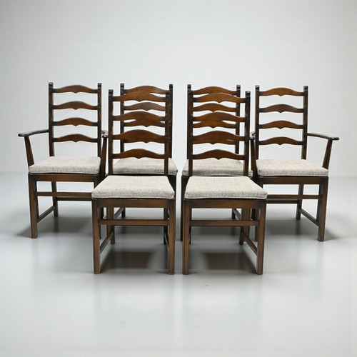 Ercol dining chairs - 6, 1970s