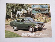 DATSUN 120Y SALOON SALES