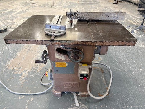 Wadkin bursgreen table saw - bursgreen,