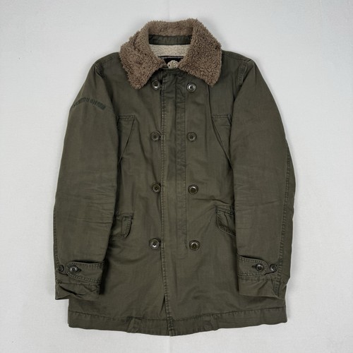Pretty green parka jacket - pretty,