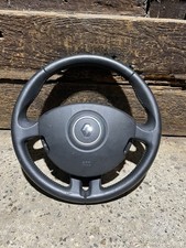 RENAULT CLIO MK3 STEERING WHEEL WITH CRUISE CONTROL / AIRBAG 2005-2012