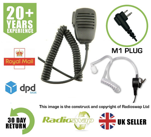Speaker mic covert earpiece - mic,