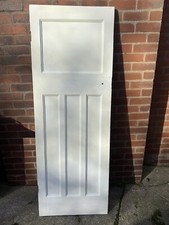 Reclaimed 1930,s One Over Three Pitch Pine/cedar Door small size 
