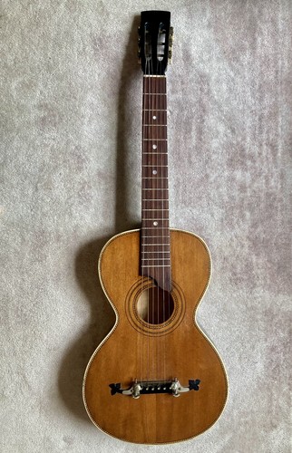 Old antique parlour - antique, guitar
