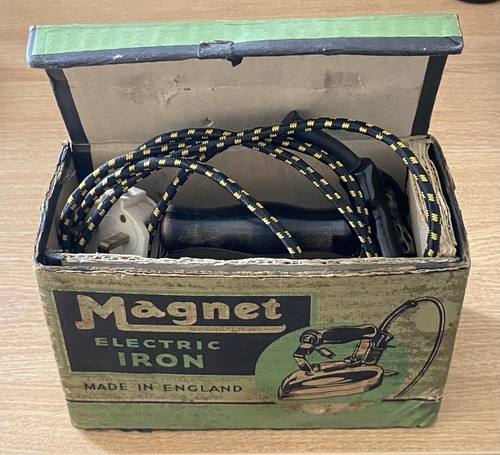 Vintage magnet electric - electric, iron