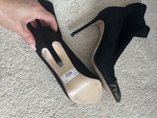 Karen Millen Suede Sock Ankle