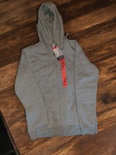 Jack Wills Classic Grey Zip-Up Hoodie – Medium