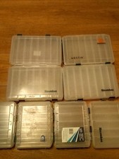 Bundle Of Snowbee And Other Fishing Lure Boxes X8 Pike And Bass Fishing