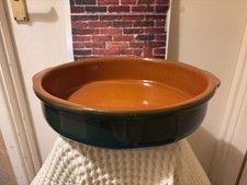 VGC Traditional Terracotta Spanish Cooking / Oven Dish Large Round