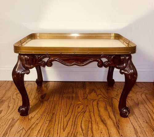 Vtg solid brass galley - galley, tray