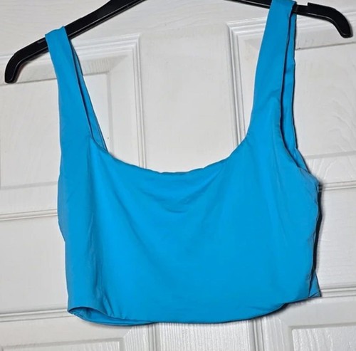 Azure blue sports active wear