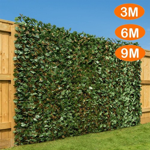 Garden artificial ivy leaf - 9m,