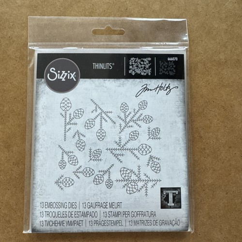 Sizzix 666070 tim holtz pine - sizzix,