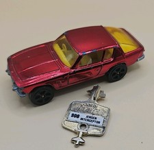 Corgi Rockets 906 Jensen Interceptor (1970-72) Met Red - Unboxed with key 