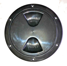 Black Round INSPECTION HATCH