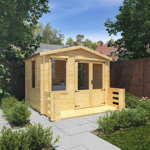 Wooden log cabin 3 - wooden,