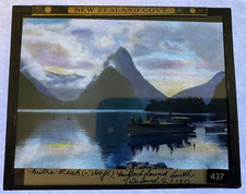 COLORED MAGIC LANTERN SLIDE