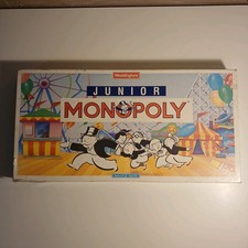 Vintage Junior Monopoly Board