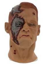 Robot Foam Latex Mask Terminator Fancy Dress Costume Accessory Greyland Film