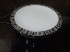 2 X Denby Jet Stripe