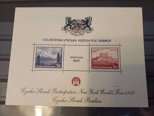 Czechoslovakia 1939 world - czechoslovakia, ny
