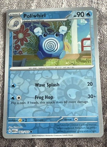 Poliwhirl 061 165 scarlet - poliwhirl,