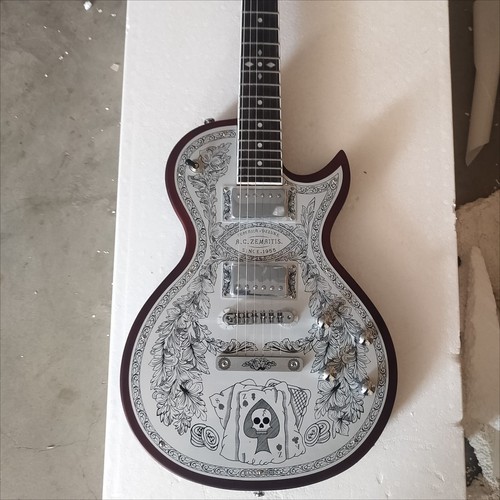 Custom skull engraved - custom, zemaitis