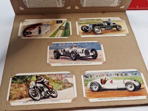 Speed cigarette cards - cigarette,