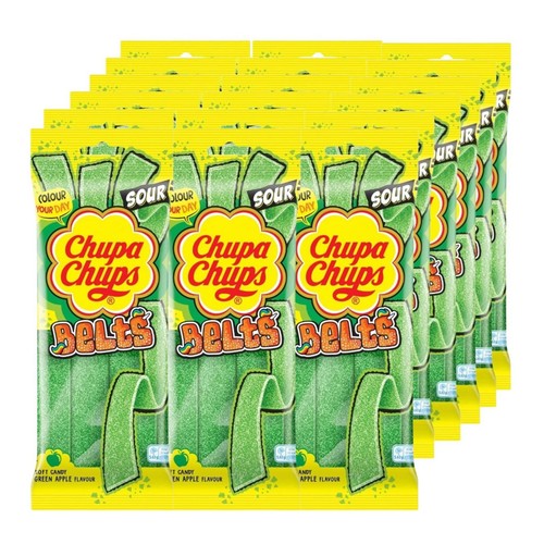 18x chupa chups belts - 18x, sour