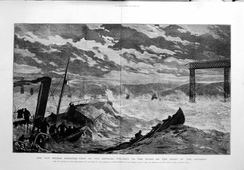Antique old print - old, 1880
