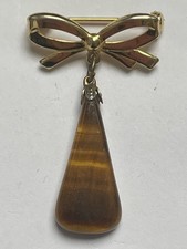 Vintage Tiger’s Eye Drop