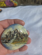 Bob Ross Style Painting On A