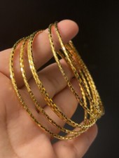 Bangles 22Ct dubai Thin Indian
