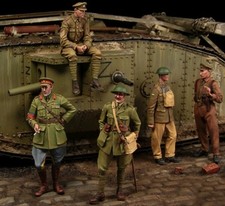 1/35 scale resin model figures