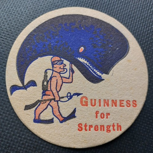 Guinness beer mat cat no - cat,