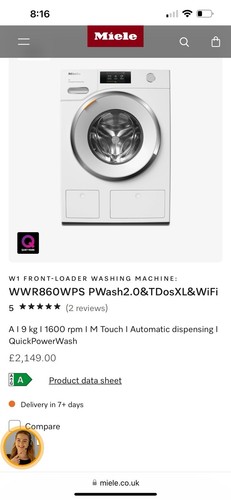 Miele wwr 860 wifi - miele, 9