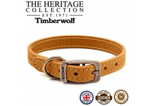 Ancol leather timberwolf - leather,