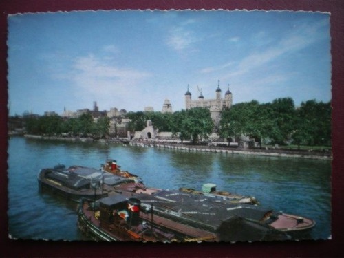Postcard london tower - postcard, of