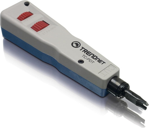 Punch down tool with 110 - punch,