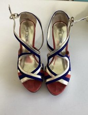 Black Strappy Platform Heels