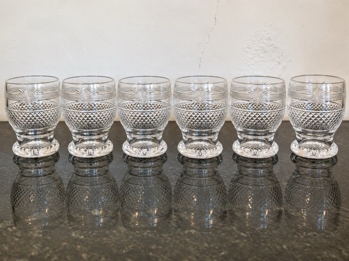 Webb corbett crystal tumblers - webb,