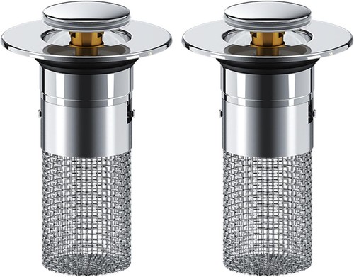 Stainless steel drain plug - 2x,