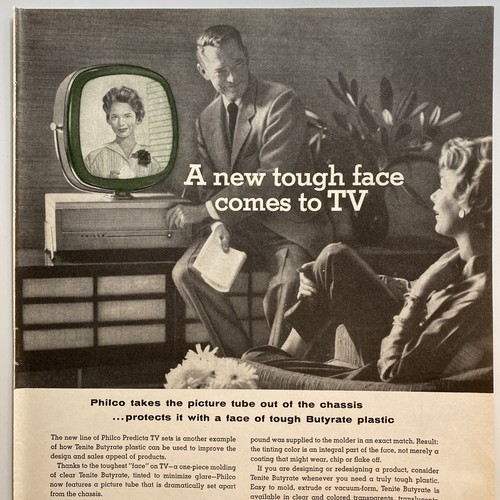 1959 tenite butyrate print - tenite, ad
