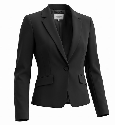Bennett blazer jacket - blazer, black