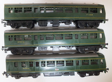 3 VINTAGE TRIANG OO R157 R158 DMU DIESEL LOCOMOTIVE 1 POWER 2 DUMMY BR M79628 /9