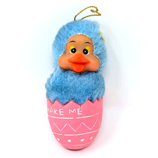Vtg Easter Duck Chick SHAKE ME