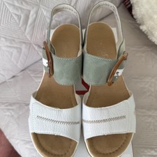RIEKER LADIES SANDALS GREEN