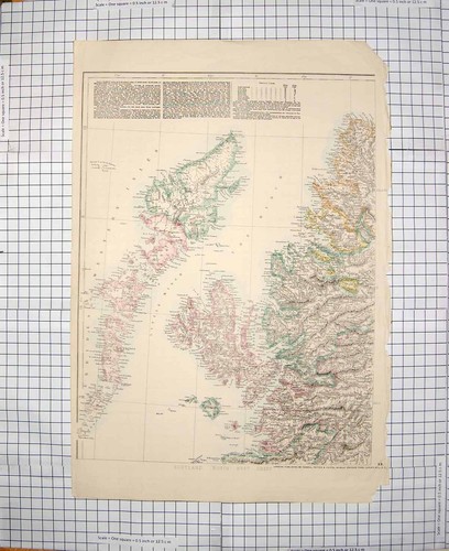 Original old antique - antique, print