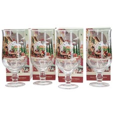 Birra Moretti Ltd edition designs set of 4 pint glasses pub mancave collectable