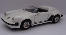 Diecast Model 1/38 PORSCHE 911 CARRERA CABRIOLET SPEEDSTER. White. MC Toy.